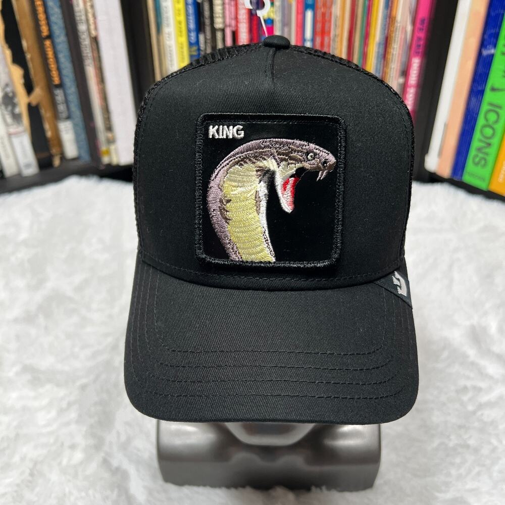 GOORIN BROS THE KING COBRA HAT / TRUCKER HAT